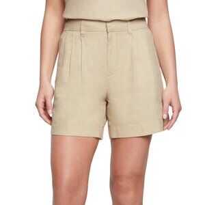 NEW Express Women's Linen Short Cream